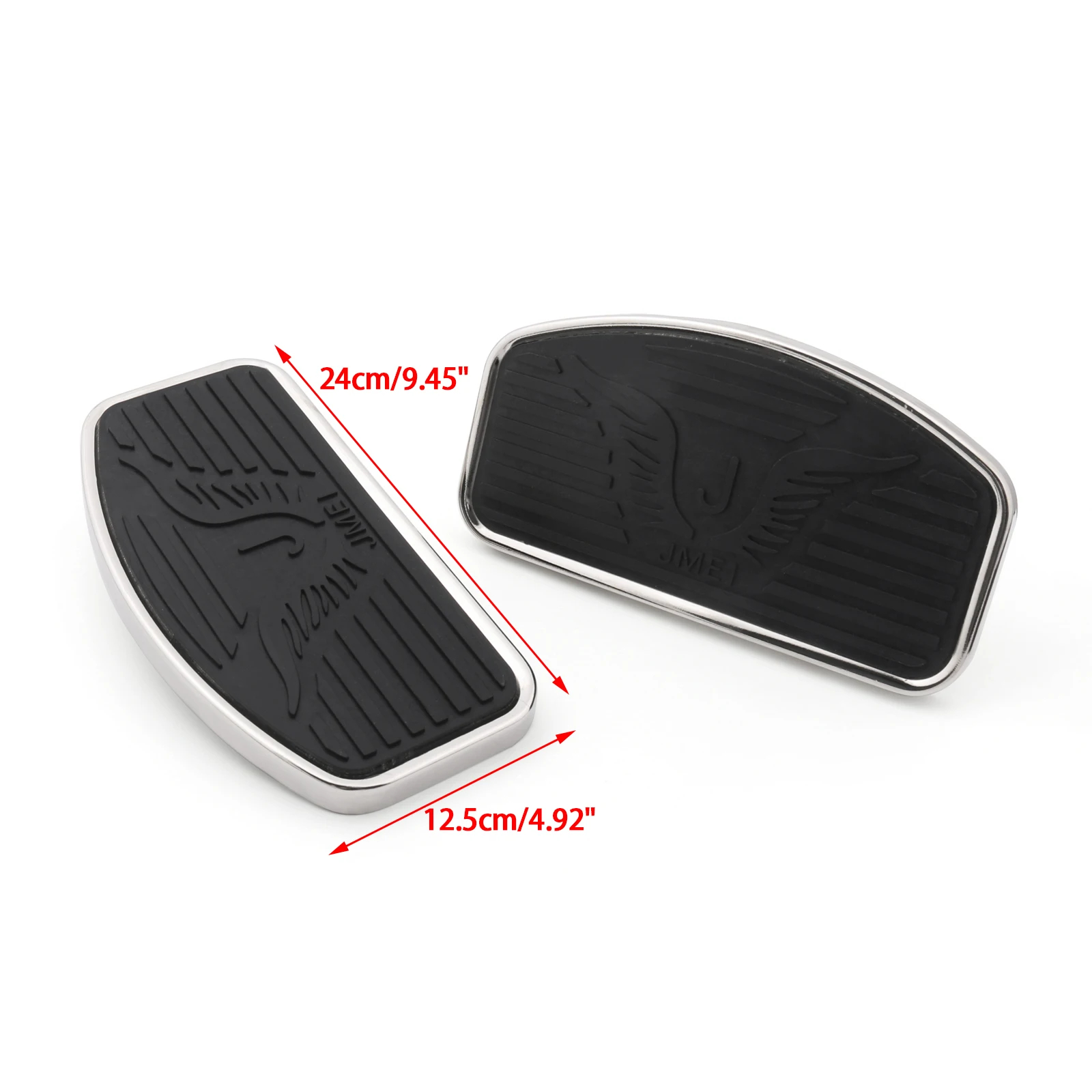 Artudatech Motorcycle Foot Rest Board Motorbike Front Footboard Foot Pegs Metal Footrest Footpegs Footrests for Yamaha TMAX 530 2012-2015