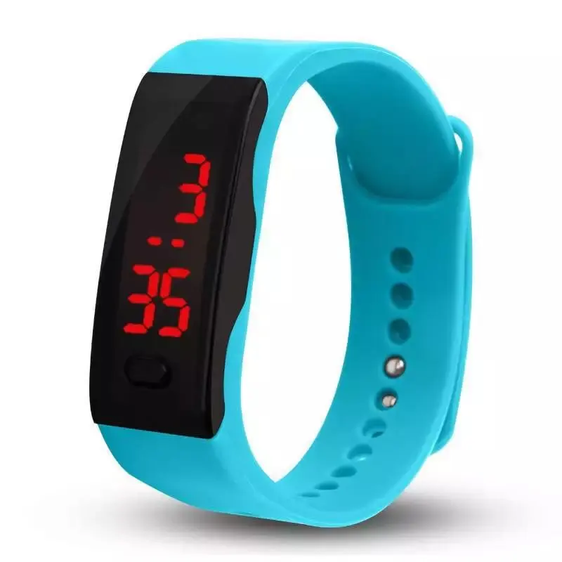 Женские повседневные светодиодный спортивные часы Hodinky, цифровые наручные часы с силиконовым ремешком, электронные часы Orologio elettronico da donna
