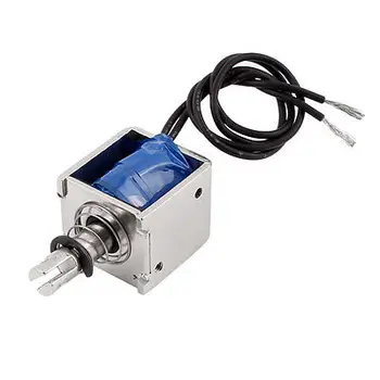 

DC 12V/DC24V 2A JF-0826B Pull Push Type Opening Frame Solenoid Electromagnet
