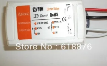 

5pcs DC 12V 1.5A led light transformer LED constant voltage power supply adapter 18W led stripe 5050 12V strip Lighting Trans
