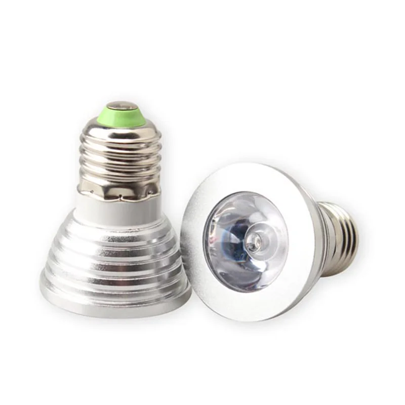 

2 Set 3W E27 16 Color Changing LED RGB Magic Light Bulb with Remote Control GHS99