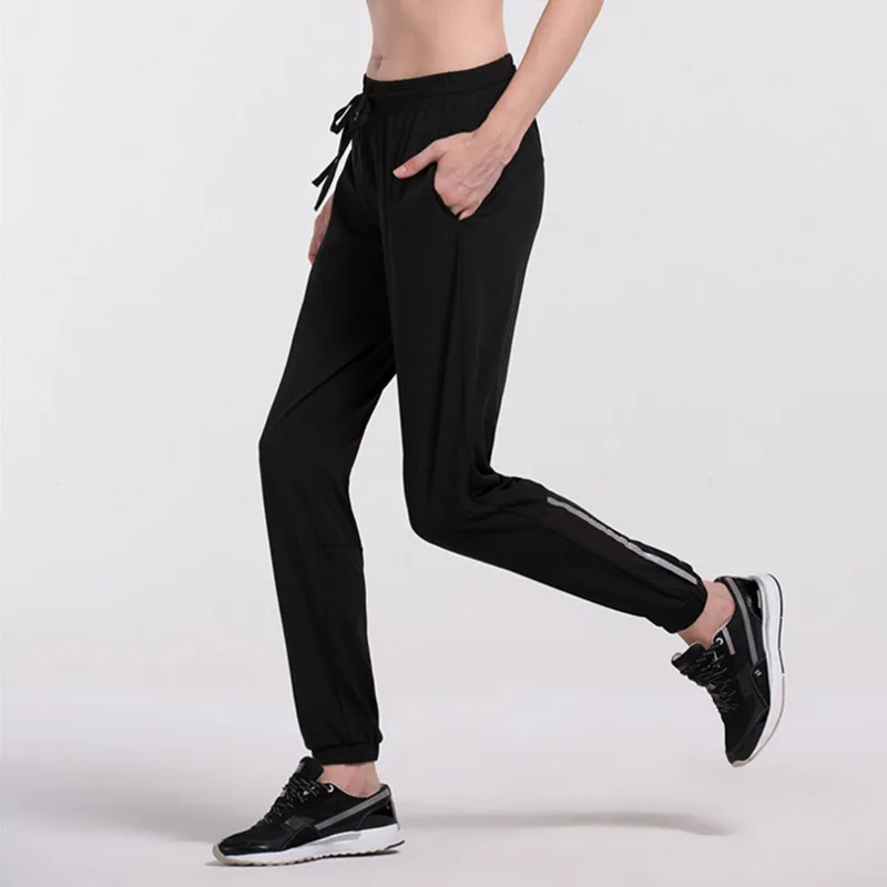 Cozy Loose Women s Running Sports Thin Long Pants Outdoor Supper Strecth font b Fitness b