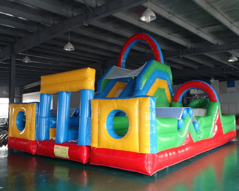 Ciudad de diversión inflable a precio de fábrica, equipo de