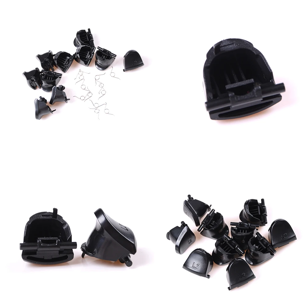 10Pcs/lot L2 R2 Trigger Buttons + springs Tool Replacement parts for dualshock 4 controllers For Play Station 4 PS4 Controller 10Pcs/lot L2 R2 Trigger Buttons + springs Tool Replacement parts for dualshock 4 controllers For Play Station 4 PS4 Controller