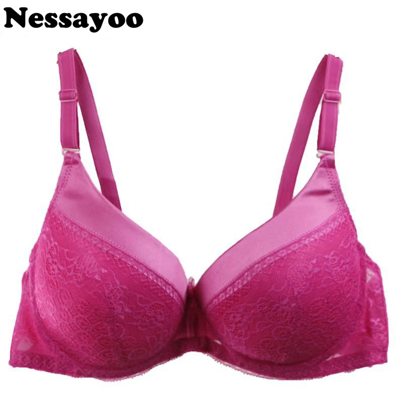 Thin section large size sexy bra Sets 40/90D 42/95D 44/100D 46/105 D cup  sexy brassiere Fixed shoulders with Full cup underwear - Price history &  Review, AliExpress Seller - Nessayoo Official Store