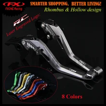 3D Design ( Rhombus Hollow) Titanium CNC Adjustable Motorcycle Brake Clutch Lever For KTM RC390 RC 390 2013-2017 2014 2015 2016