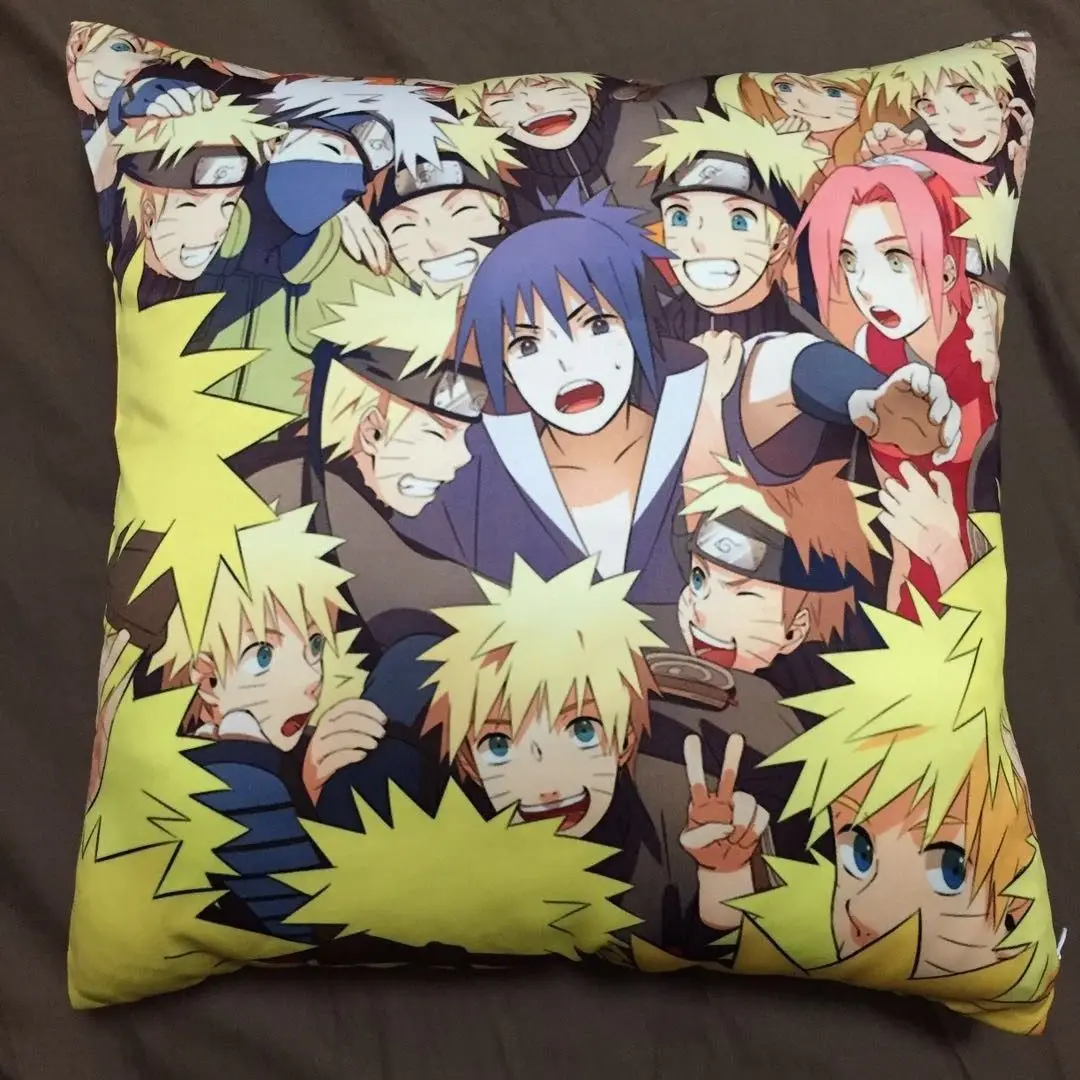 

Naruto Sasuke Anime Two Side Pillowcases Hugging Pillow Cushion Case Cover Otaku Cosplay Gift New 140