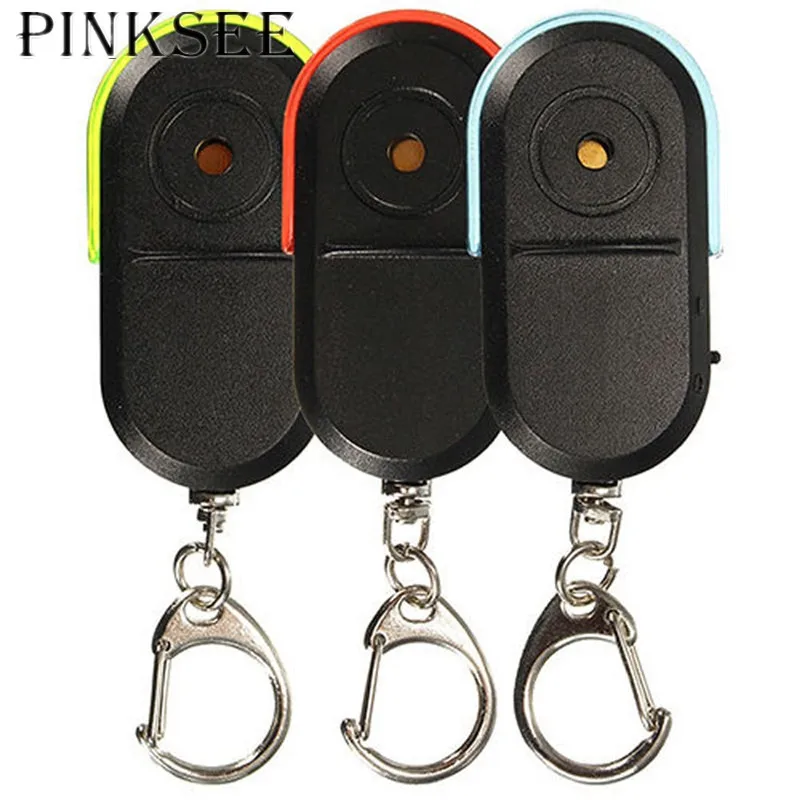 New Arrival LED Whistle Car Key Finder Seeker Locator Find Lost Keys Keyring Cool Gadgets