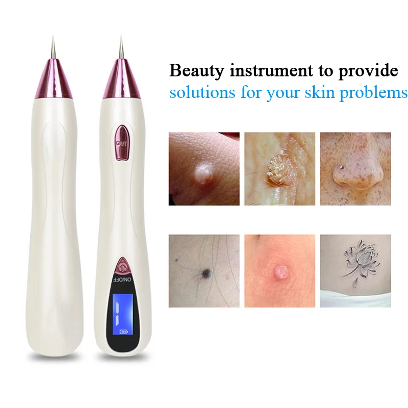 

9 gear Laser Facial Freckle Dark Spot Remover Tool Tattoo Mole Removal Plasma Pen Wart Removal Machine Face Skin Care