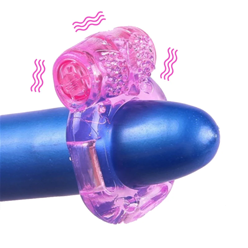 Кольцо на пенис вибратор задержка УВЕЛИЧЕНИЕ ЧЛЕНА устройство презерватив для