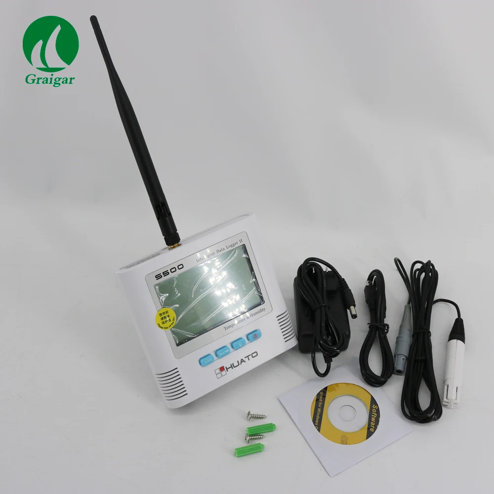 S500 EX Wifi Temperature Monitoring Thermometer Hygrometer Loggerin
