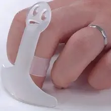 Творческий Кухня гаджеты Резка растительное защищают руки палец предотвратить вырезать инструмент Пластик палец протектор