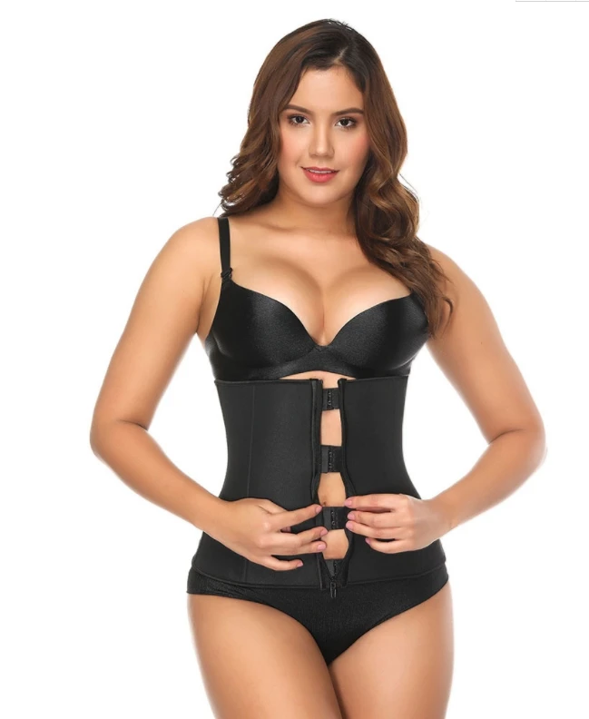 Корсет Body Shaper латексный поясной тренажер на молнии Тонкий Животик талии трусы для похудения Hot Shaper пояс Shapewear Женщины Бесплатная доставка