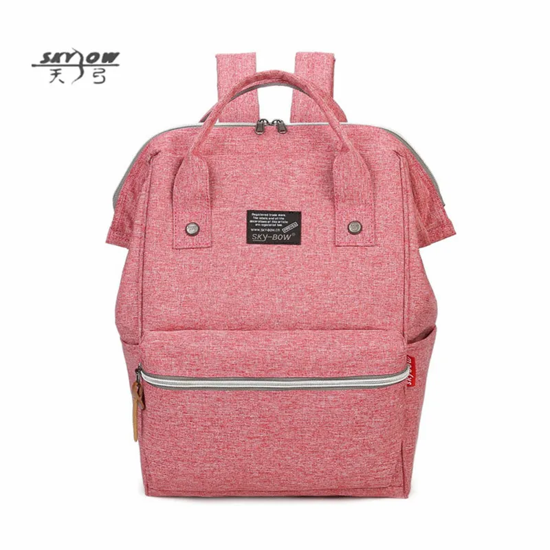 

2018 Fashion Bags Women Functional Large Capacity Backpack Female Casual School Bags Unisex Panelled Totes Laptop Bags 5826