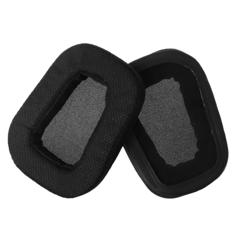 

1Pair Replacement Earpads Ear Cushion for Logitech G933 G633 Artemis Spectrum Surround Gaming Headset Over Ear Headphones qiang