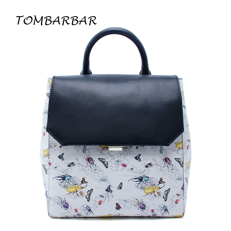TOMBARBAR Fashion backpacks women leather bags printing backpack mochila female casual bag for Teenage girls school bags TOMBARBAR Fashion backpacks women leather bags printing backpack mochila female casual bag for Teenage girls school bags