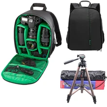 Лучшее качество Coloful Водонепроницаемый многофункциональный Цифровой DSLR Камеры Видео-Мешок Малый DSLR Камеры Мешок Рюкзаки для Фотографа