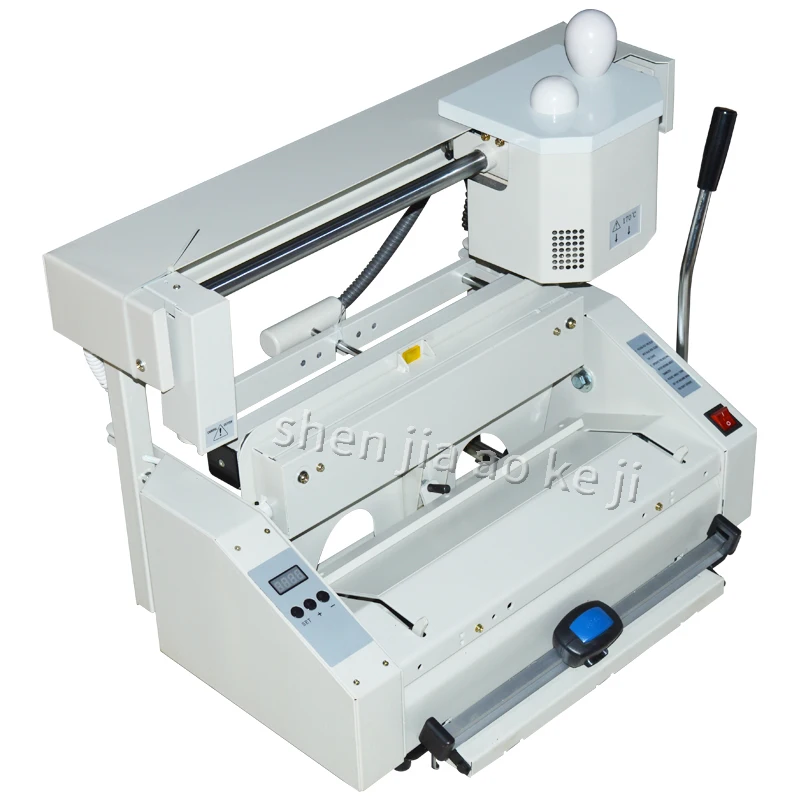 Buy Hot melt glue binding machine Desktop glue books