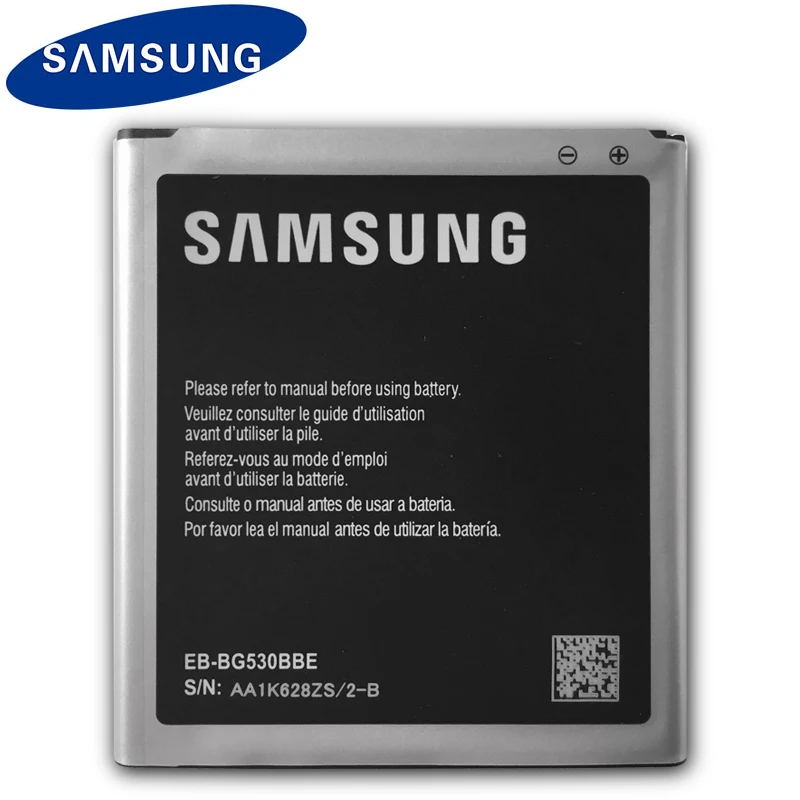 SAMSUNG оригинальный аккумулятор для телефона EB-BG530CBU EB-BG530BBE 2600 мАч Galaxy Grand Prime J3 2016