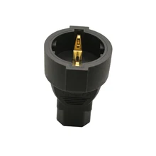 2Pcs Power Plug Adapter IEC 320 C14 to EU European German Female Power Adapter For PDU UPS IEC320 Germany French Female Socket negotiation theory for french german business