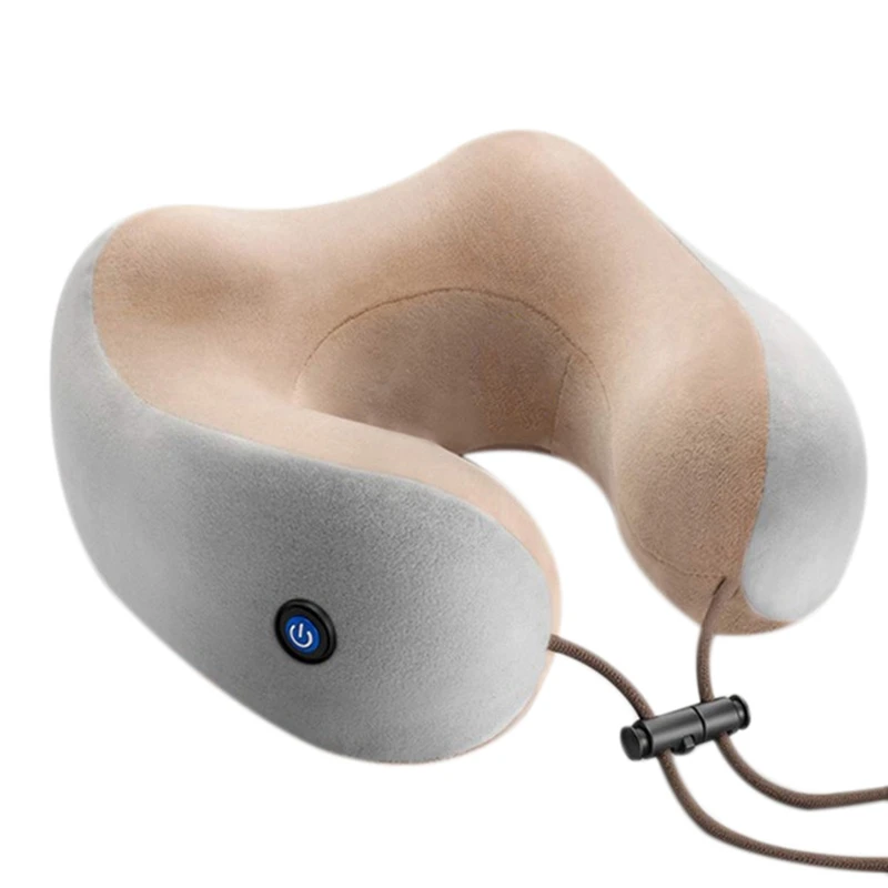 

Multi-Function Massage U-Shaped Pillow Shoulder And Cervical Vertebra Electric Outdoor Portable Car Health Care