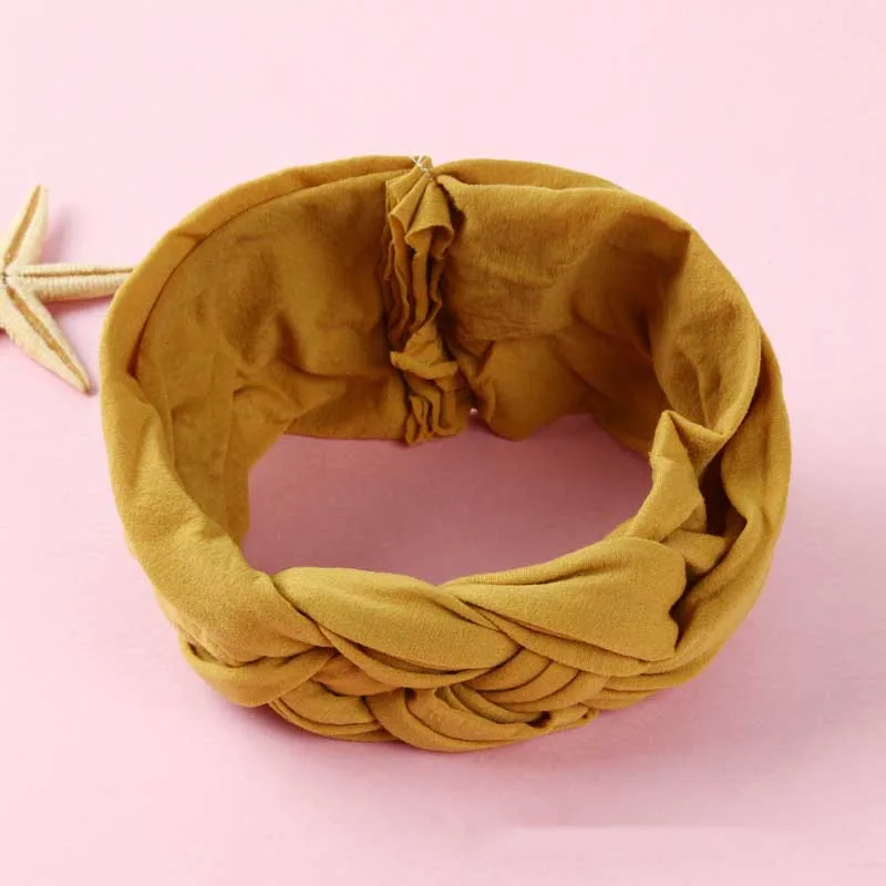 baby accessories doll	 Baby Headband Twist Top Knot Soft Girl Nylon Hair Accessories Toddler Solid Turban Newborn Photo Props Kid Lovely Headwrap best Baby Accessories Baby Accessories
