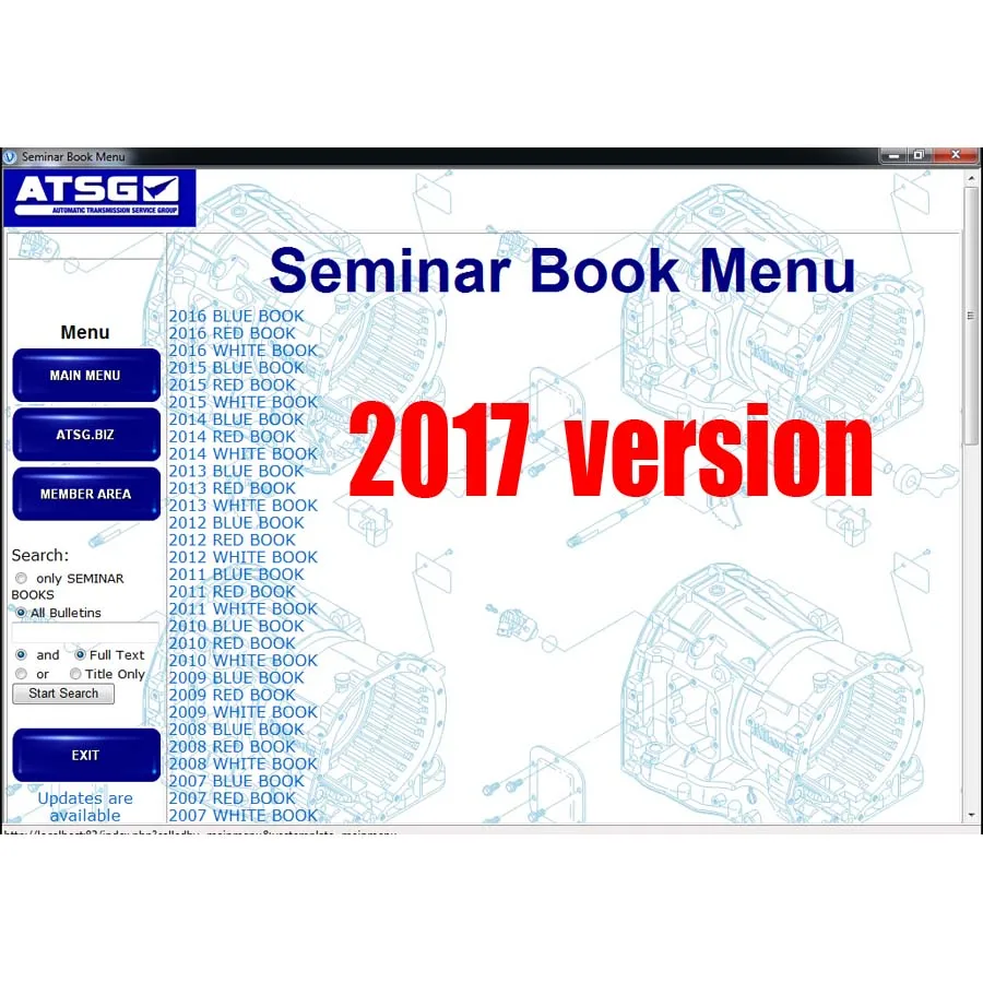2017 ATSG (Automatic Transmissions Service Group Repair Information) Repair  Manual Diagnostics Software for multi brands cars-in Software from  Automobiles ...