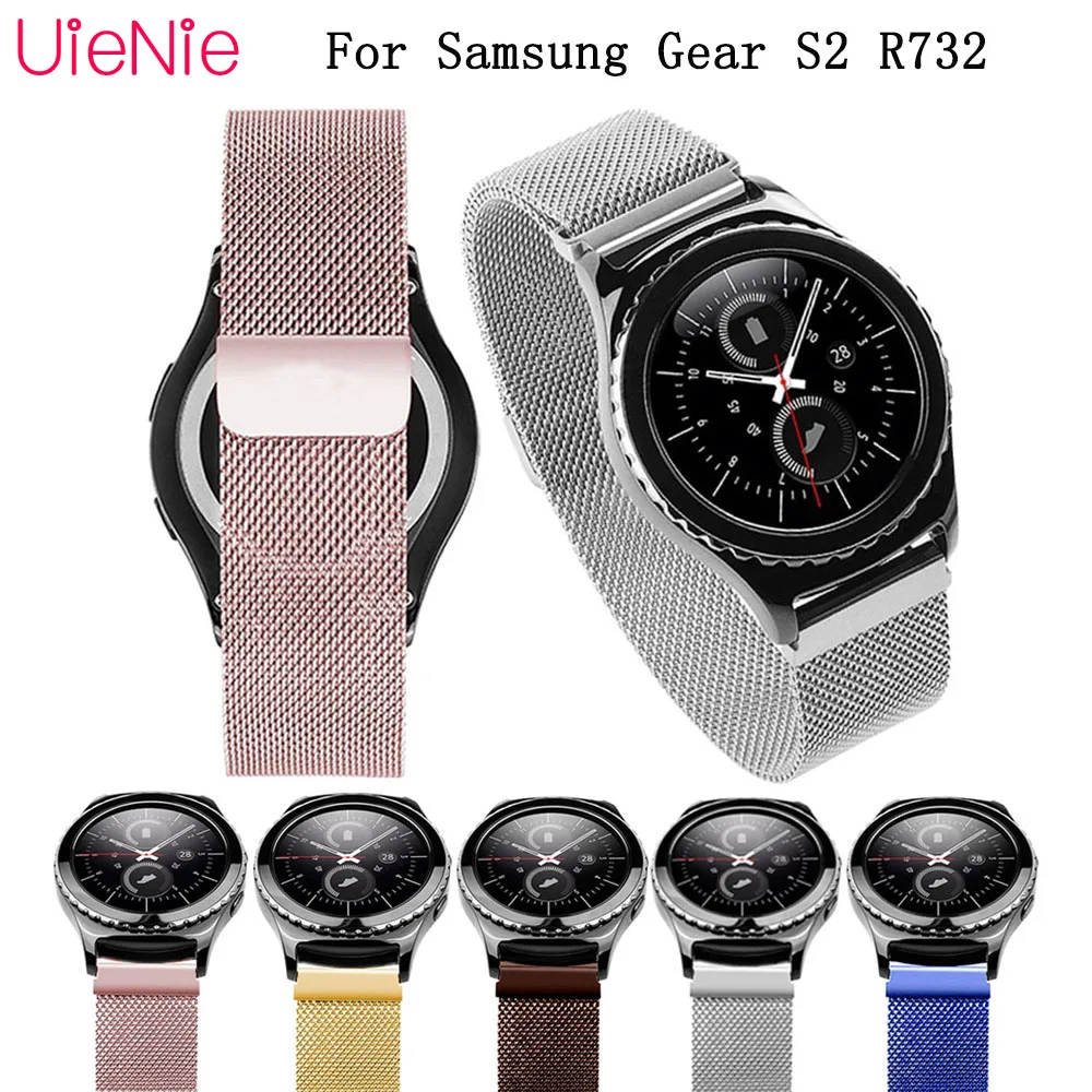 20 мм Миланский сменный Браслет для Samsung Gear S2 Смарт-часы Galaxy часы Active /42 ремешок