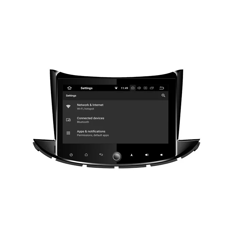 Sale Double Din Car Stereo for CHEVROLET TRAX With Android 9.0 IPS Touch Screen Car GPS Navigation DVD Player FM AM Radio Bluetooth 1