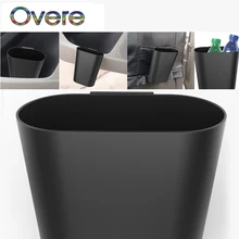 Overe 1 шт. автомобиль мусорное ведро Портативный мусор может для Renault Megane 3 тряпкой Captur Chevrolet Cruze Aveo Captiva