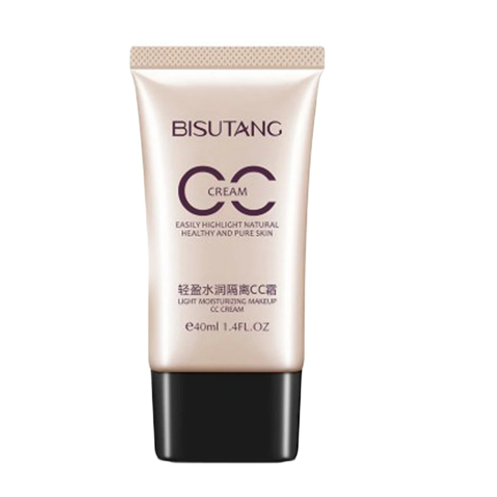 

Fashion Makeup Waterproof Long-lasting Whitening Brighten Natural Concealer 40ml Light Moisturizing Makeup CC Cream
