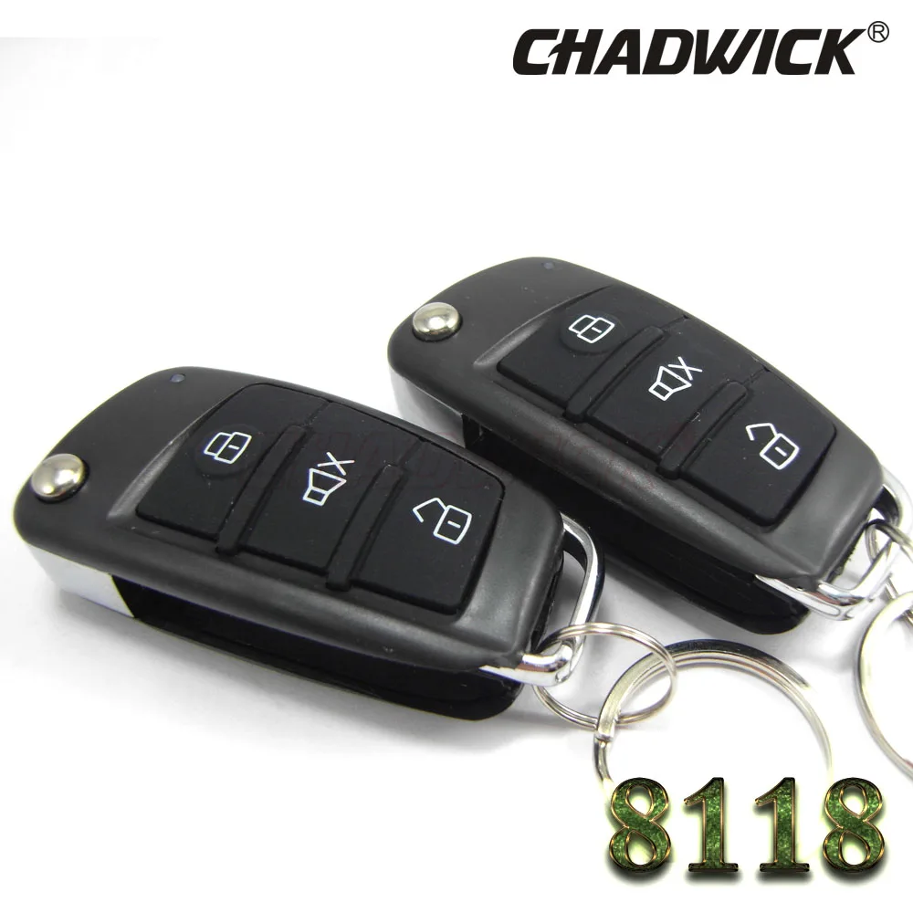 Автомобильная сигнализация CHADWICK 8118 для Hyundai Elantra #15 с откидным ключом и сиреной