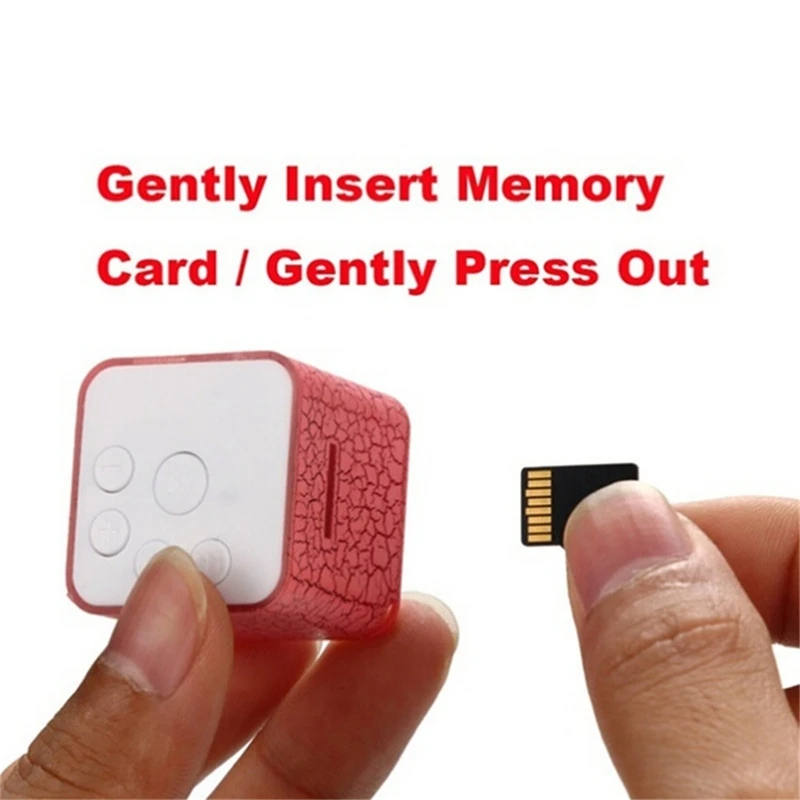 Mp3 плеер с внешним звуком 120 мАч Mini USB 4h 32x30x30 мм цветсветильник 3 5 музыкальный MP3