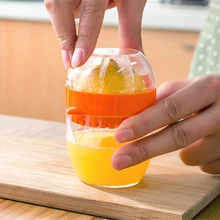 Соковыжималка для лимона, лайма, экологичный материал, ручная соковыжималка для цитрусовых, Мини соковыжималка, инструмент для сока, 10,3*7 см, высокое качество