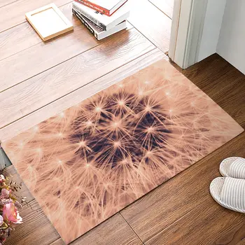 

Light Dandelion Door Mats Kitchen Floor Bath Entrance Rug Mat Absorbent Indoor Bathroom Decor Doormats Rubber