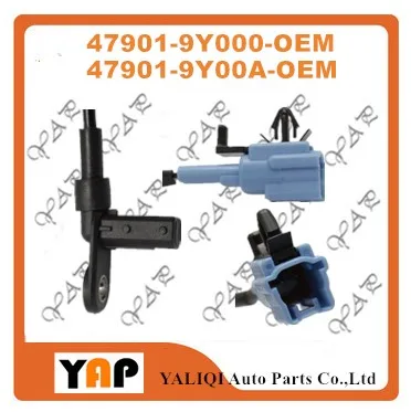 Датчик системы АБС ASSY-ANTISKID задний левый для FITNISSAN TEANA 230JK 230JM 350JM VQ23DE VQ35DE 2.3L 3.5L V6 47901-9Y000 47901-9Y00A