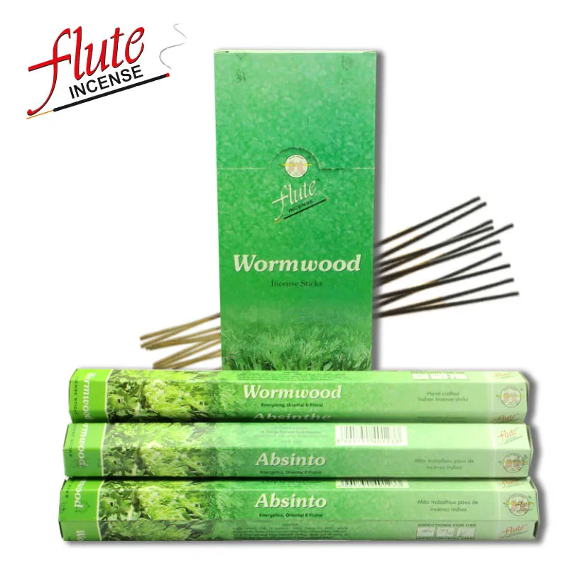 Buy FLUTE 20 Sticks/Pack Wormwood Aroma Spice Cored