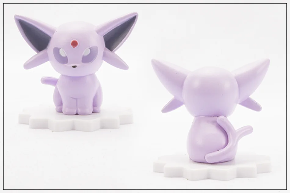 Аниме Pokeball 6 шт./компл. милый Bulbasaur Charmander Mewtwo Eevee ПВХ фигурка модель игрушки|Игровые