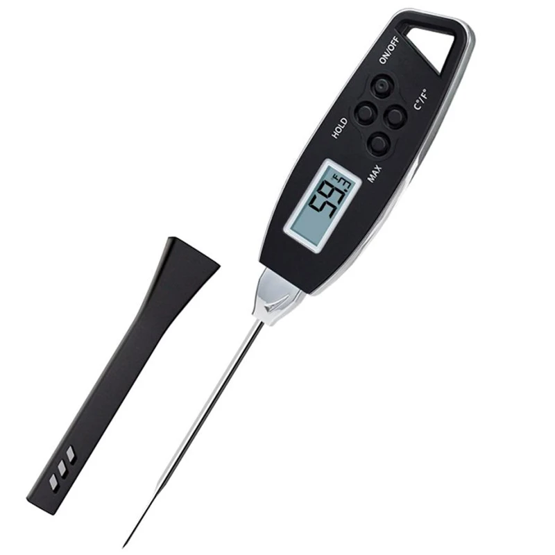 Digital Food Cooking Thermometer Instant Read Meat Thermometer For Kitchen BBQ Practical Wear-resistant Durable Tool C0413#30   06