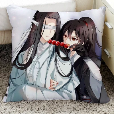 Grandmaster демонического культивирования Wei Wuxian Lan wangji BL Yaoi Наволочка Чехол для подушки косплей подарок кровать/диван/автомобиль Декор - Цвет: C