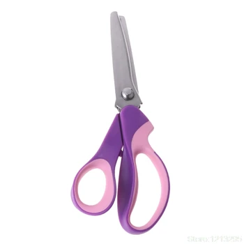

Stainless Steel Zig Zag Pinking Sewing Cut Dressmaking Tailor Shears Scissor 5mm