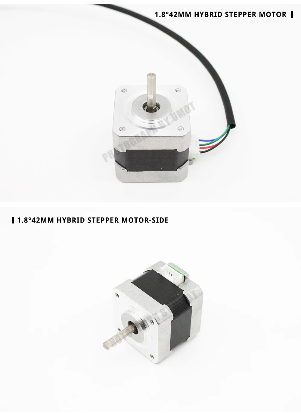 UMot DC1.68A 2-фазный 42 мм Nema17 шаговый мотор используемый с UM243 драйвер для Arduino DIY Kit 3D-принтеры автоматизации зданий