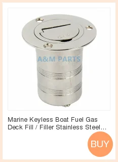 Заливка для палубы лодки/наполнитель без ключа Lift cap 2 "Fuel Marine 316 нержавеющая сталь