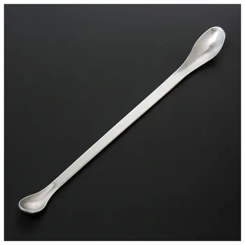 

22cm Dual Headed Stainless Steel Reagent Sampling Spoon Mixer for Lab