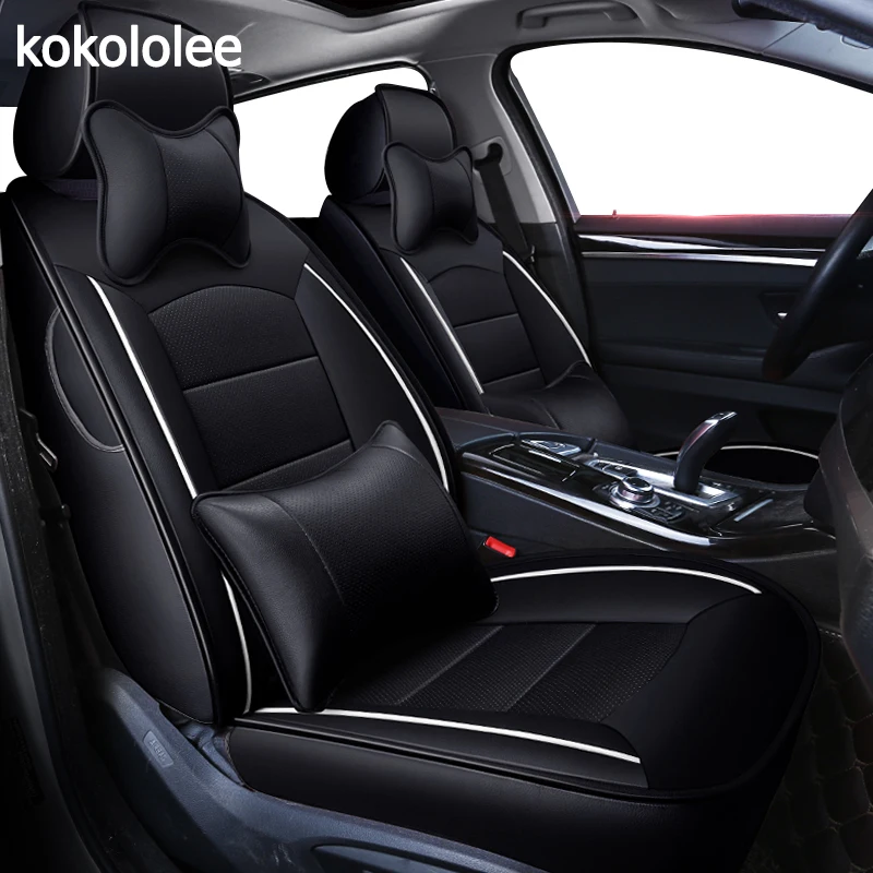 kokololee custom real leather car seat cover for Toyota corolla chr 86