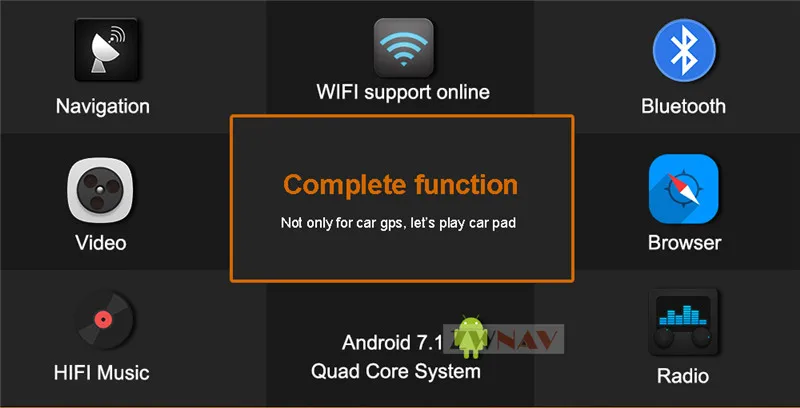 Perfect Android 8.0 8 Core RAM 4GB ROM 32GB Car Screen Radio For Toyota Yaris 2005-2011 Black Car DVD Player GPS Navigation Doble DIN 1