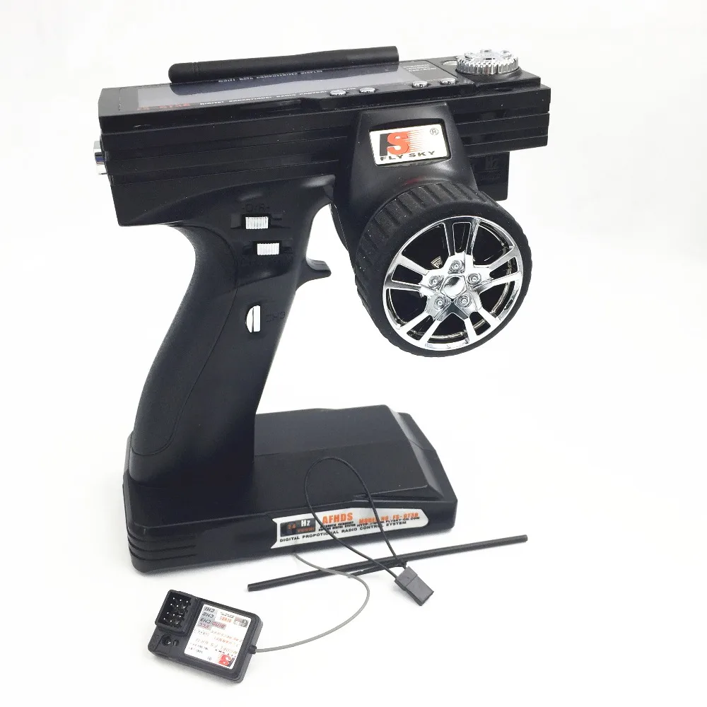 

Tarot-RC Flysky FS-GT3B FS GT3B 2.4G 3CH Gun RC System Transmitter with Receiver For RC Car Boat with LED Screen