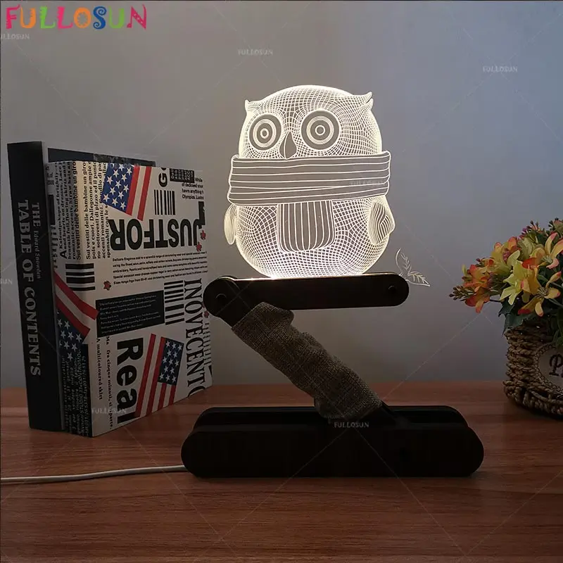 Owl lamp