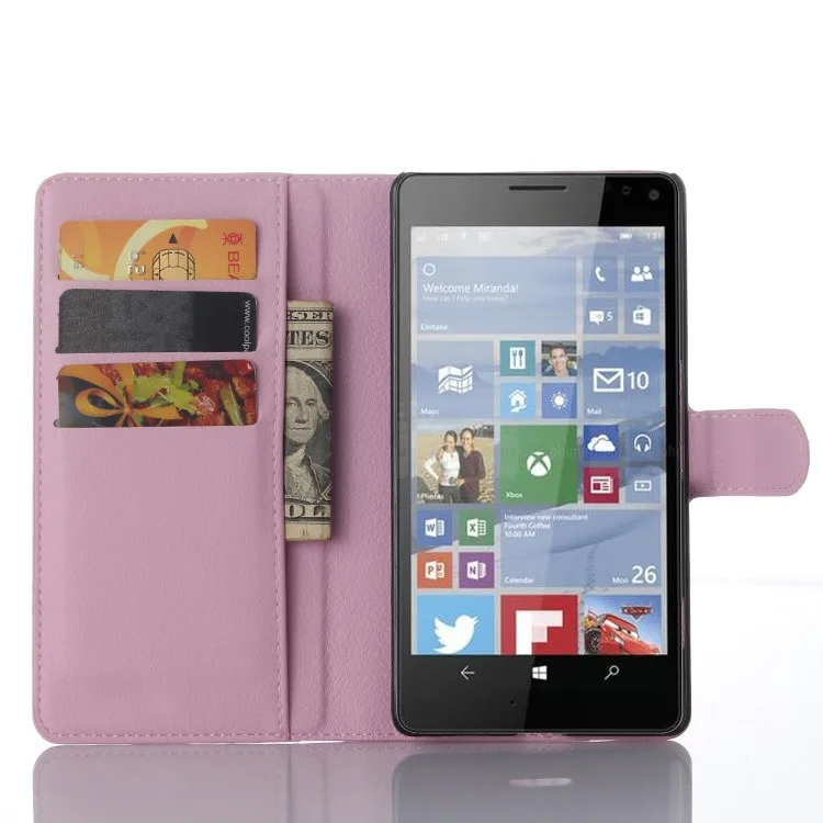 Luxury Wallet Leather Flip Case Cover For Noika Microsoft Lumia 950 XL 950XL Dual SIM Case Cell Phone Shell Back Cover With Gift (7)