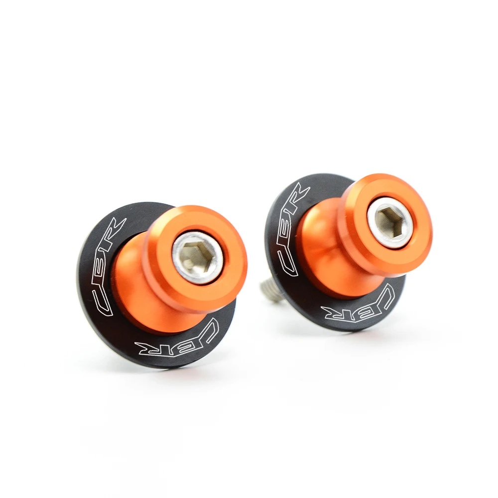 Motorcycle 8mm Swingarm Sliders Spools Stand Slider For HONDA CBR600RR CBR1000RR CBR 600 1000 RR 2008 2009 2010 2011 2012 2013